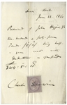 Charles Darwin Autograph Letter Signed From 1860, Just Weeks After ''On the Origin of Species'' Was Published -- Rare as Also Signed With His Full Name ''Charles Darwin''
